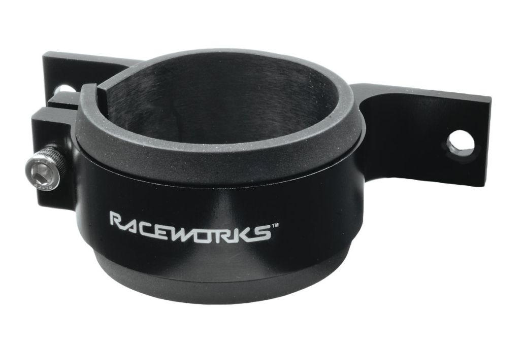 Raceworks Billet 044 / 60mm Fuel Pump Bracket – Black