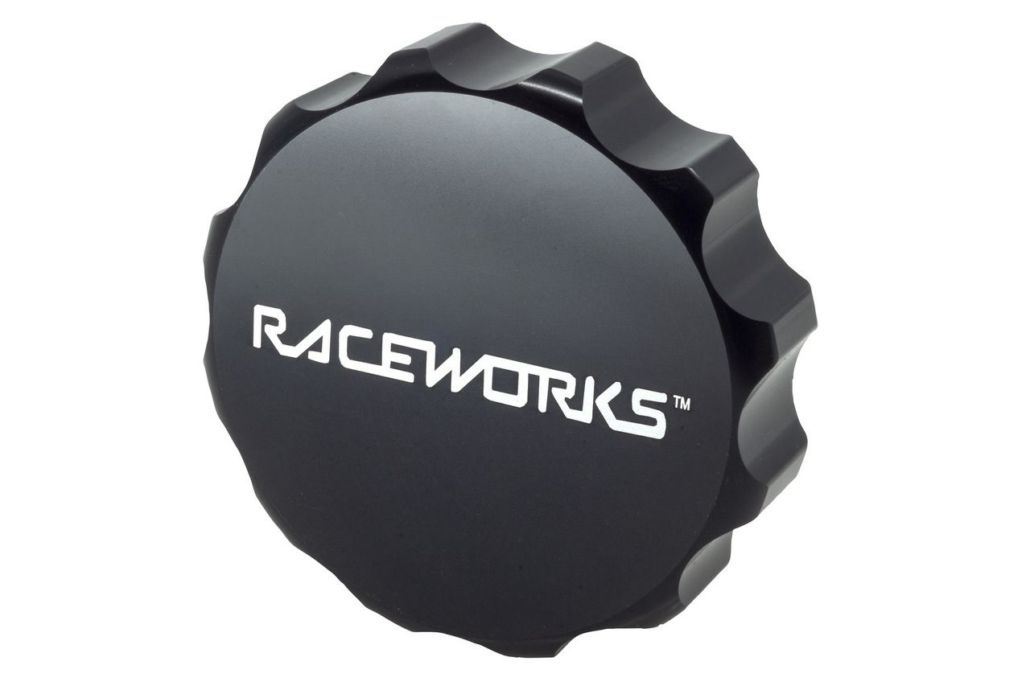 Raceworks Small Radiator Cover And 1.1Bar Cap Black
