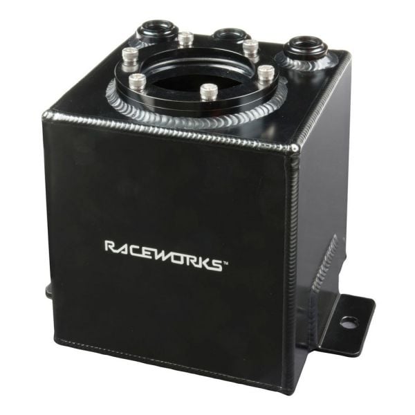 Raceworks 2L Surge Tank Kit Black Suit 044