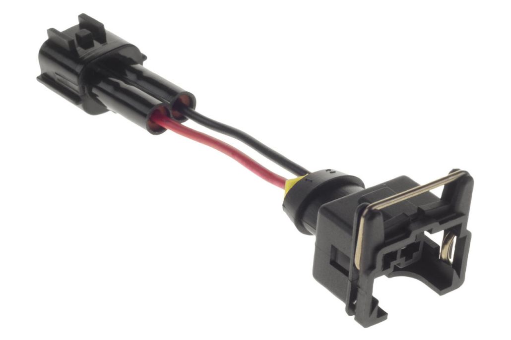 Raceworks Injector Adapter – Bosch Injector – Suits Nissan RB25 VG30 JECS Harness (Wired)