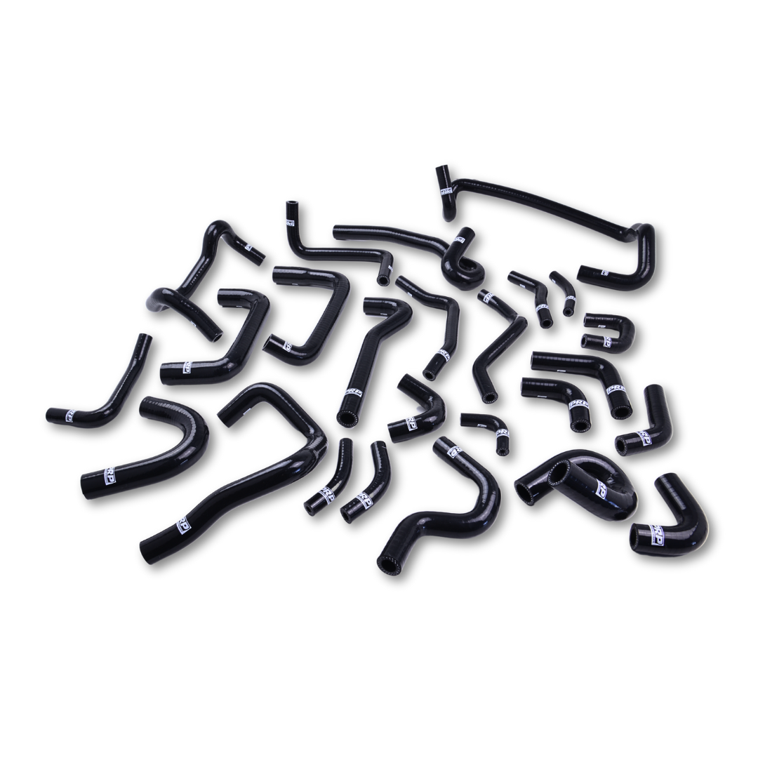 PRP Hi-Temp Silicone Hose Kit - Nissan R33/ R34 GTR - RB26 - Radiator Hoses Purchased Separately