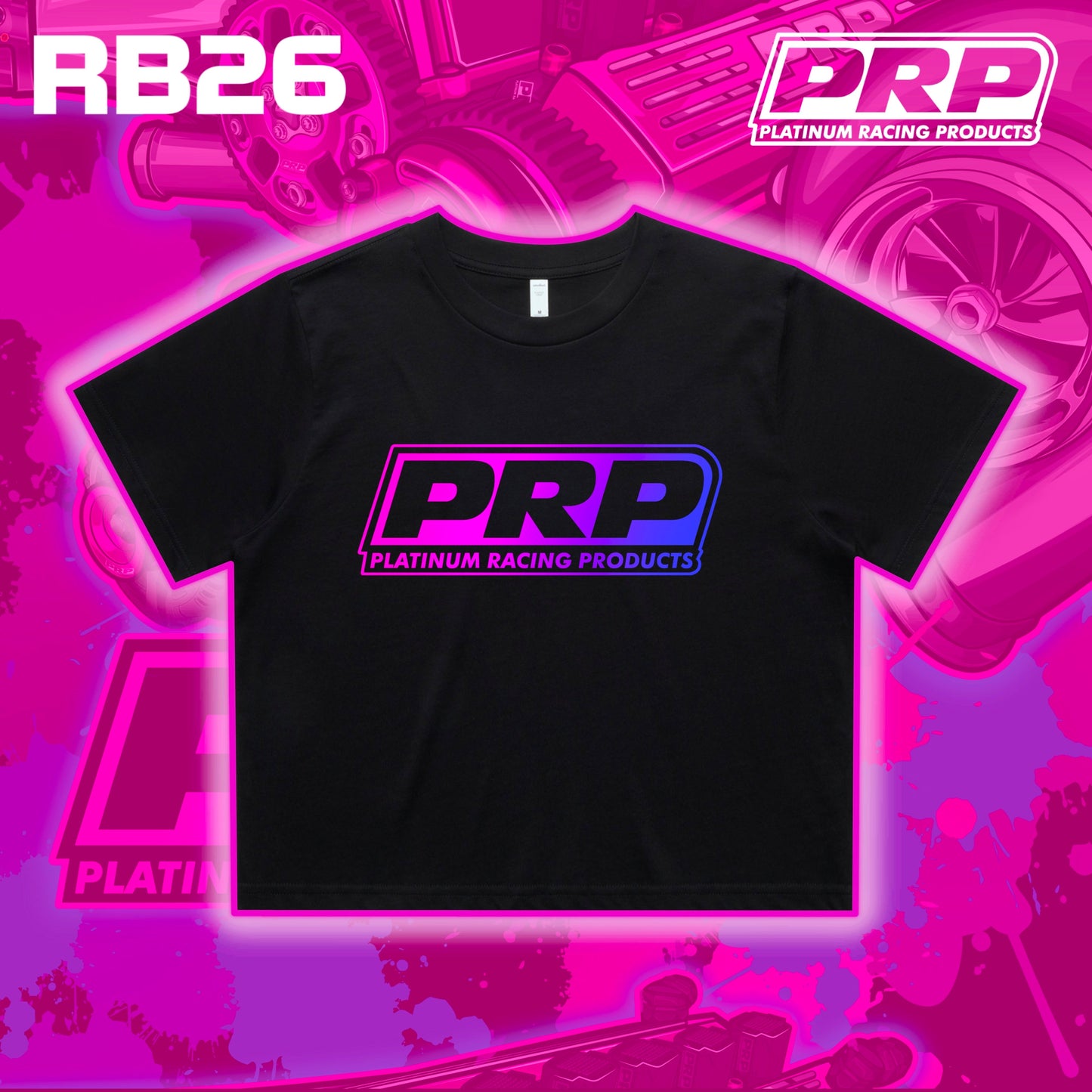 PRP RB26 Pink Engine Croptop