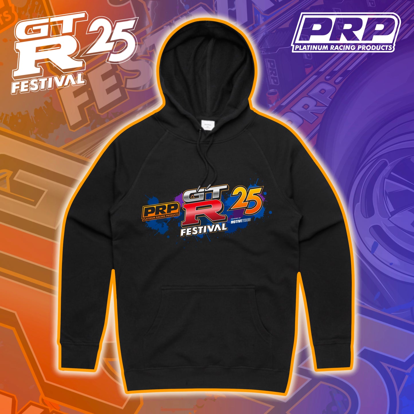PRP 2025 GTR Festival Engine Hoodie