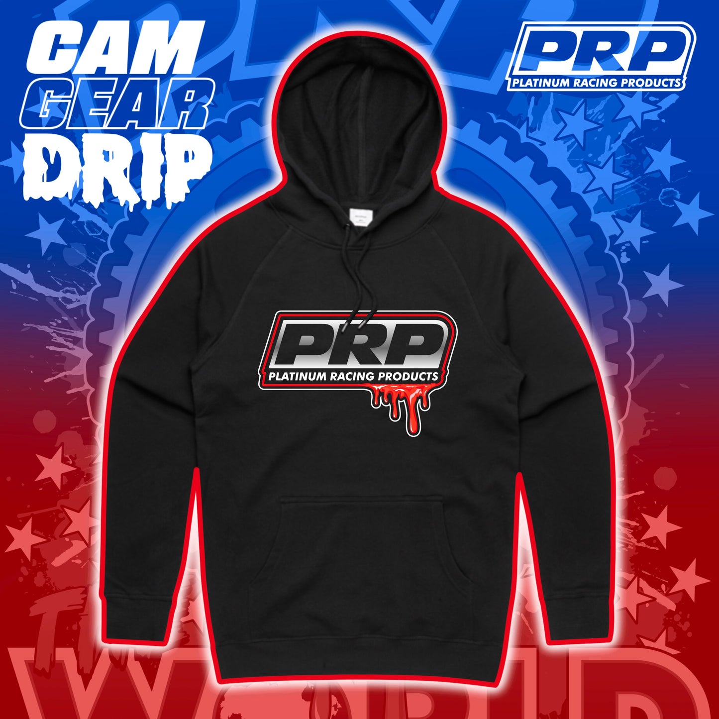PRP USA Cam Gear Drip Hoodie