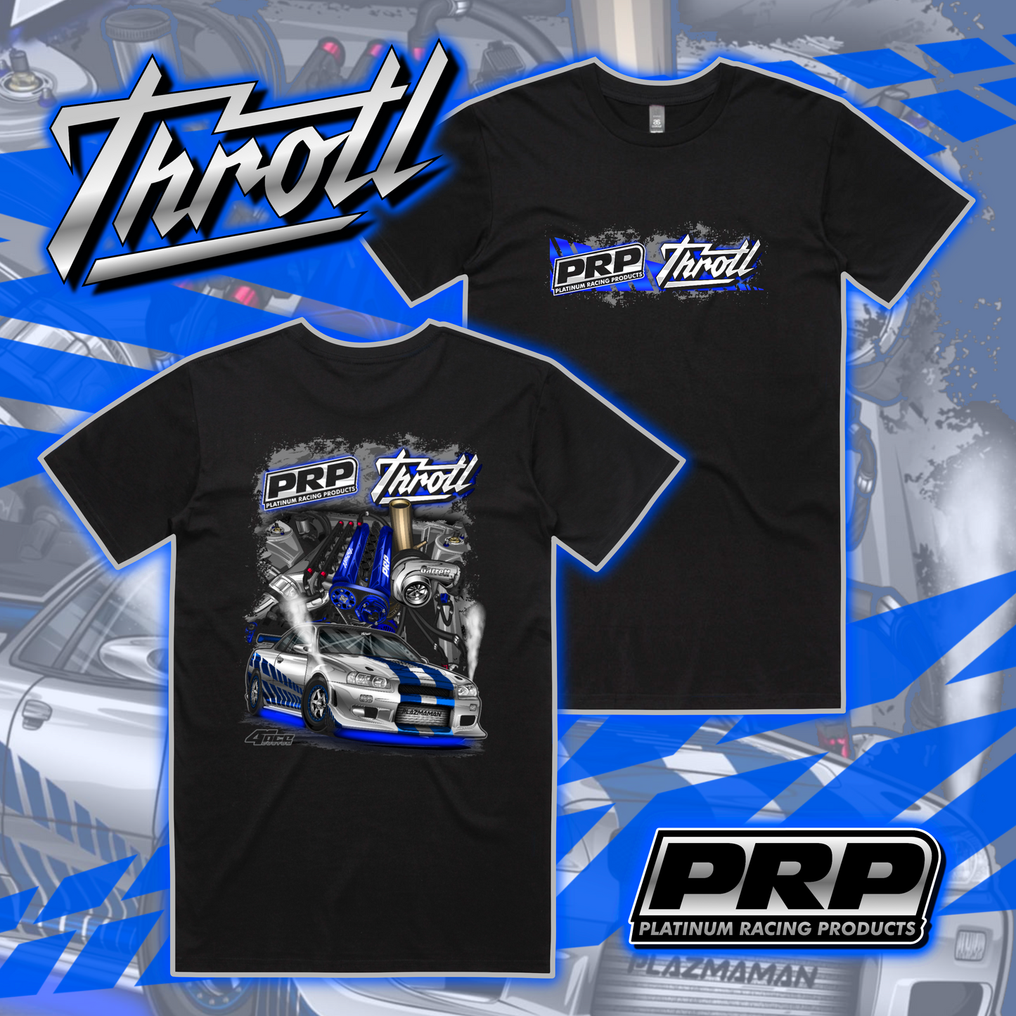 PRP Throtl R34 GT-R Shirt