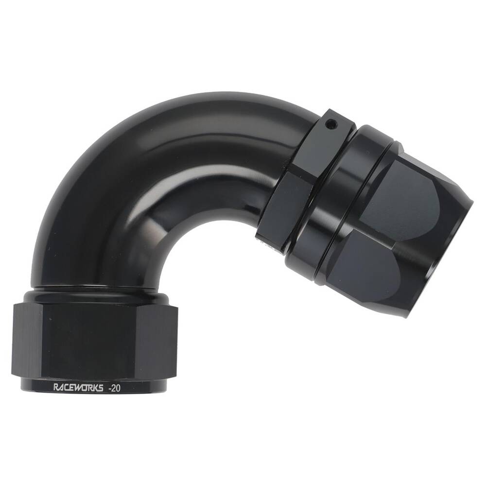 Raceworks "AN" 120 degree 100 Series Cutter Hose End