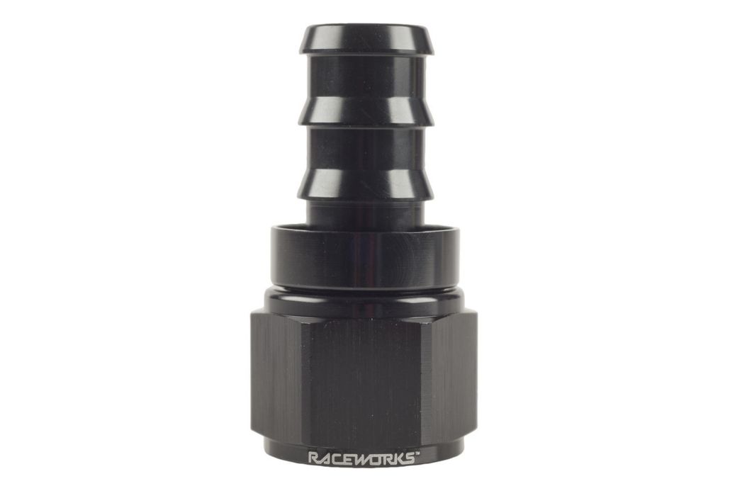 Raceworks "AN" Push Lock Hose Straight Fittings