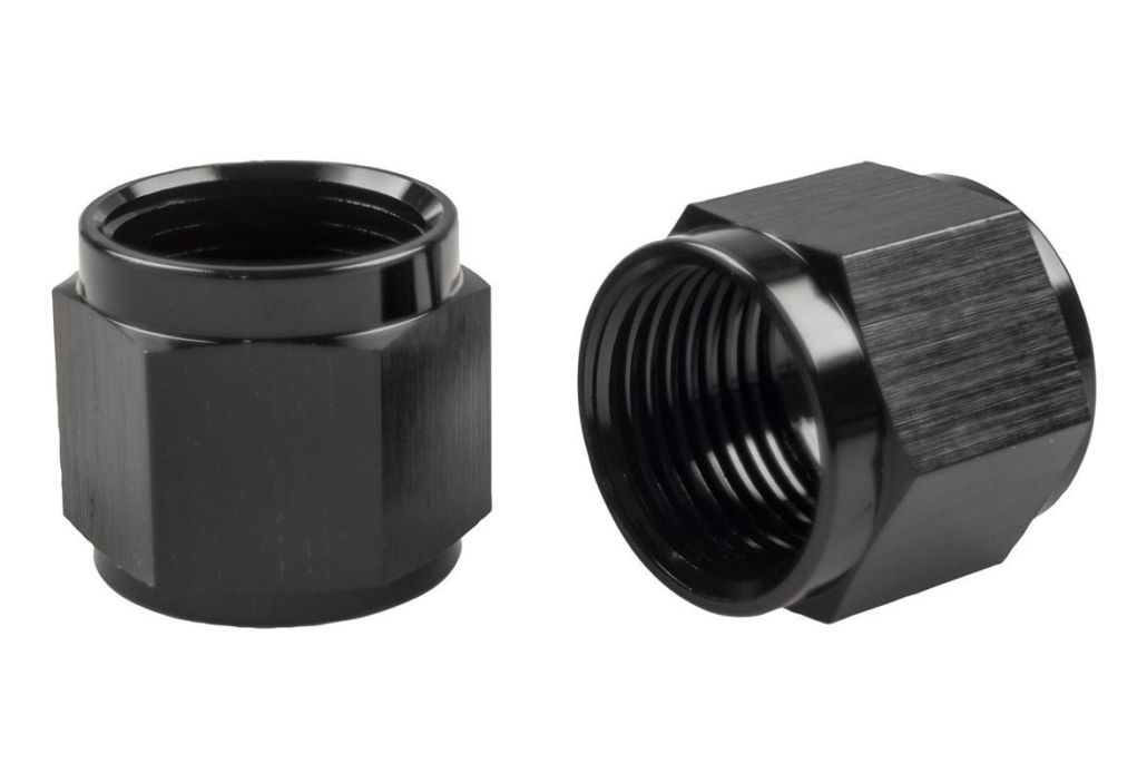 Raceworks "AN" Series Aluminium Tube Nuts. 2pk