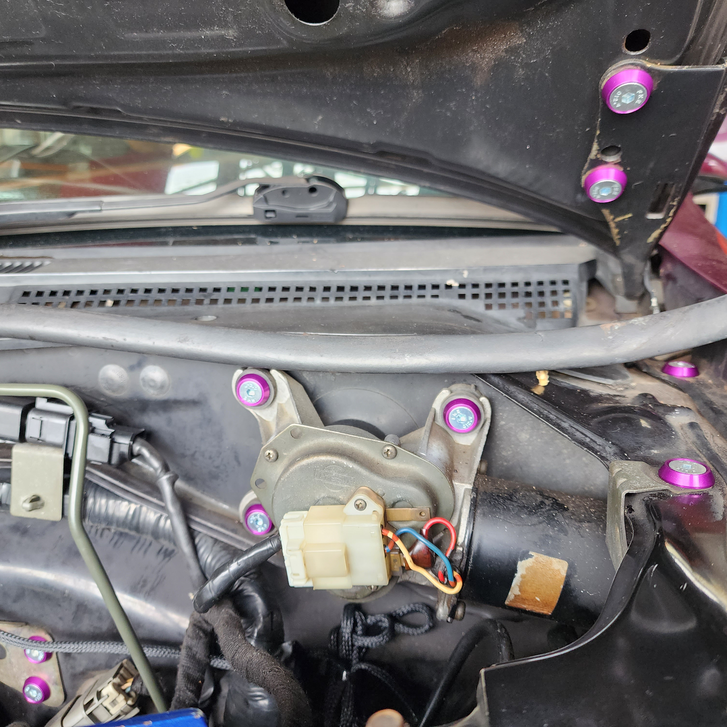 PRP Engine Bay Dress Up Washer Kit - Nissan Silvia S13/S14/S15