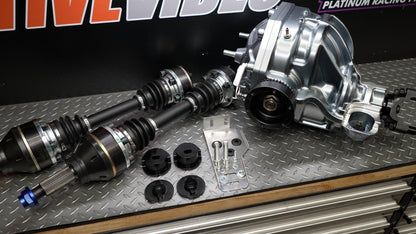 8.8" Nissan R200 Rear Differential Billet Housing Street Kit (3.7 & 4.3)