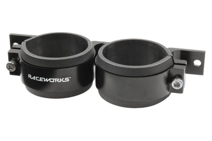 Raceworks Twin 044 / 60mm Fuel Pump Bracket – Black