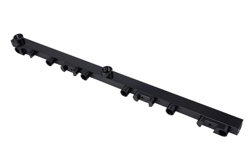 Raceworks Fuel Rail EF EL AU BA BF Ford Falcon 4L SOHC Intech & Barra – Black