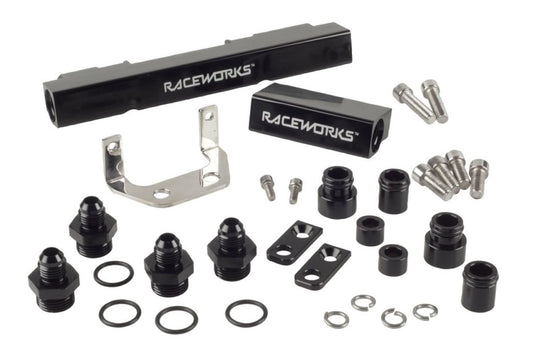 Raceworks Fuel Rails fits Mazda RX7 Series 4/5 13BT