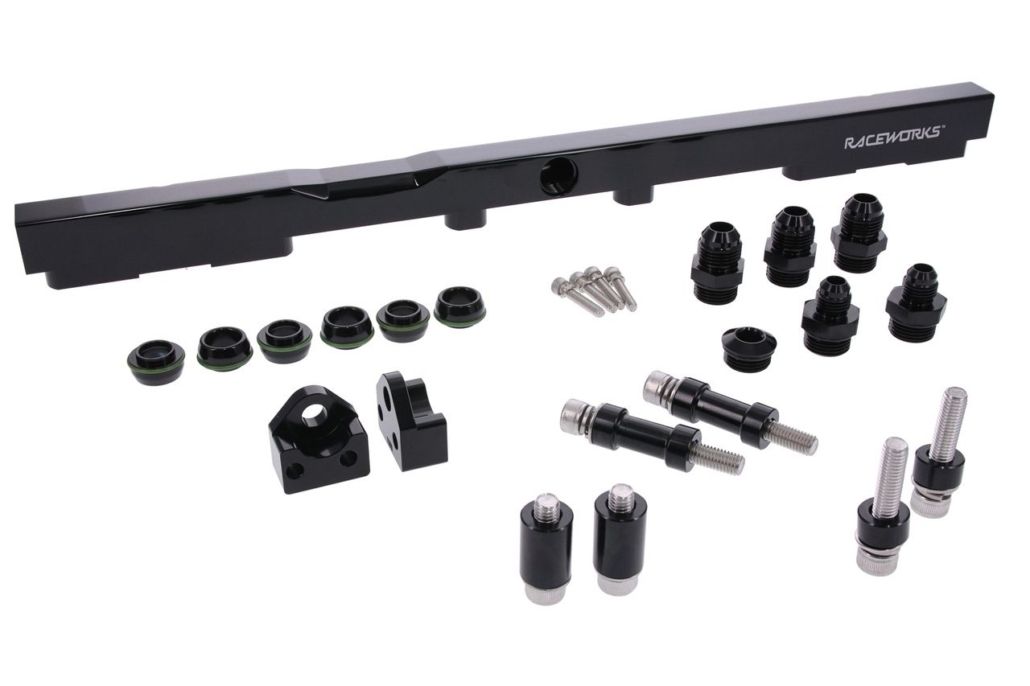 Raceworks Fuel Rail To Suit Toyota Supra 2JZ GTE VVT-I and Non VVT-I