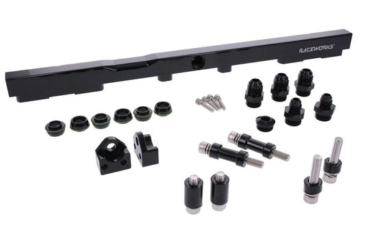 Raceworks Fuel Rail To Suit Toyota Supra 2JZ GTE VVT-I and Non VVT-I