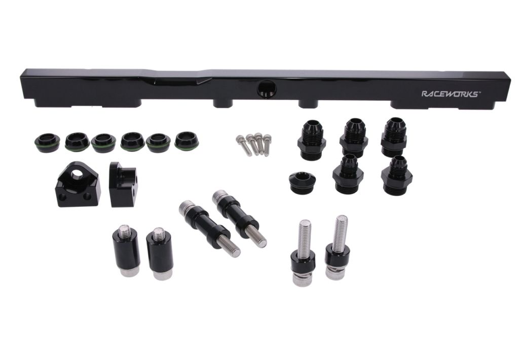 Raceworks Fuel Rail To Suit Toyota Supra 2JZ GTE VVT-I and Non VVT-I