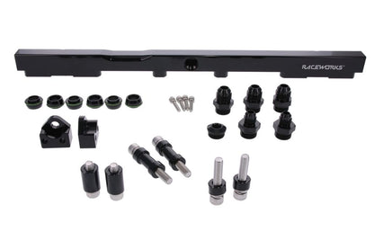 Raceworks Fuel Rail To Suit Toyota Supra 2JZ GTE VVT-I and Non VVT-I