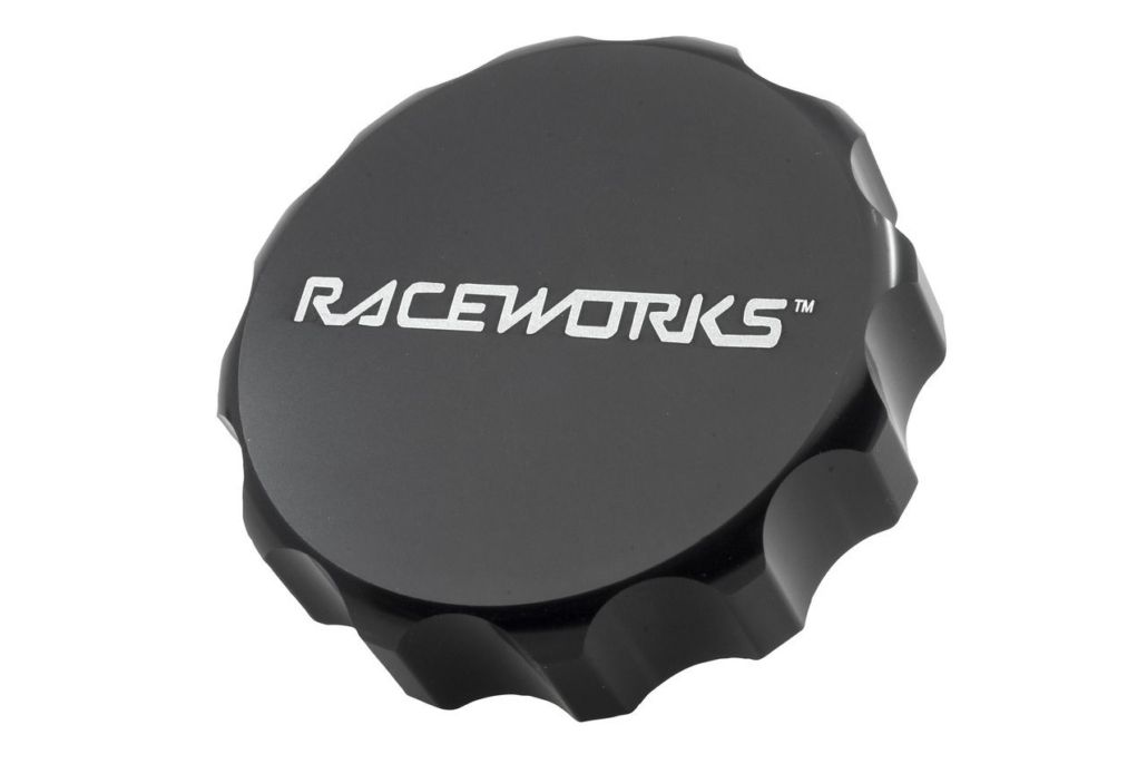 Raceworks Small Radiator Cover And 1.1Bar Cap Black