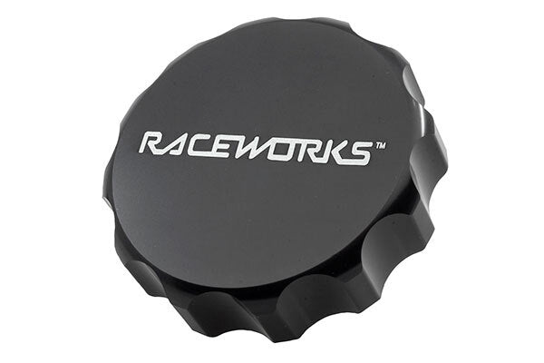 Raceworks Large Radiator Cover & 1.1Bar Cap Black