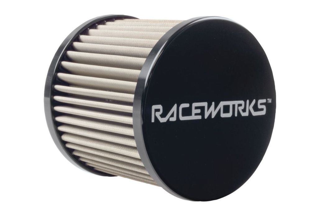 Raceworks AN-12 Catch Can Breather – Large – Black