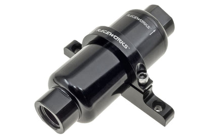 Raceworks AN-10 Billet Fuel Filter – 75 Micron