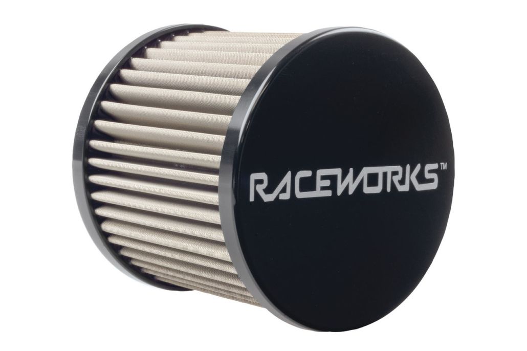 Raceworks AN-10 Catch Can Breather – Large – Black