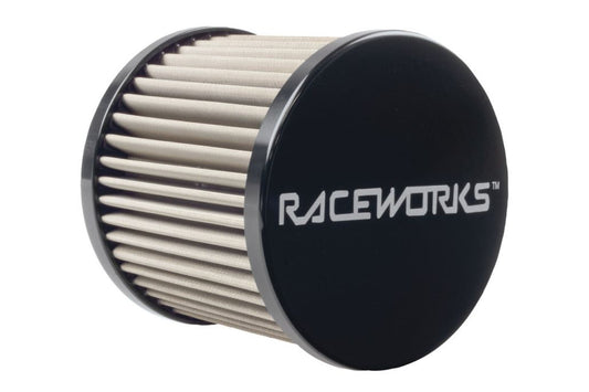 Raceworks AN-10 Catch Can Breather – Large – Black