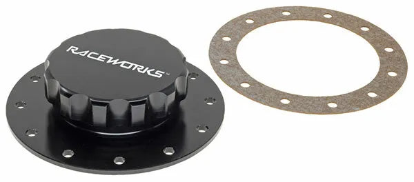 Raceworks Fuel Cell Screw On Cap Assembly Black