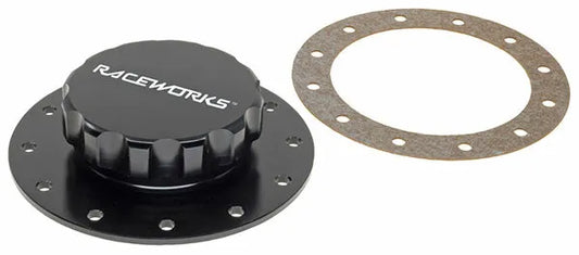 Raceworks Fuel Cell Screw On Cap Assembly Black