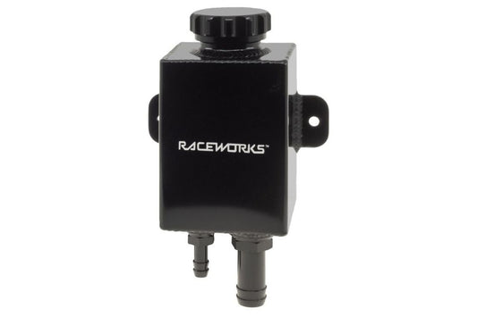 Raceworks Square Power Steering Reservoir – Black