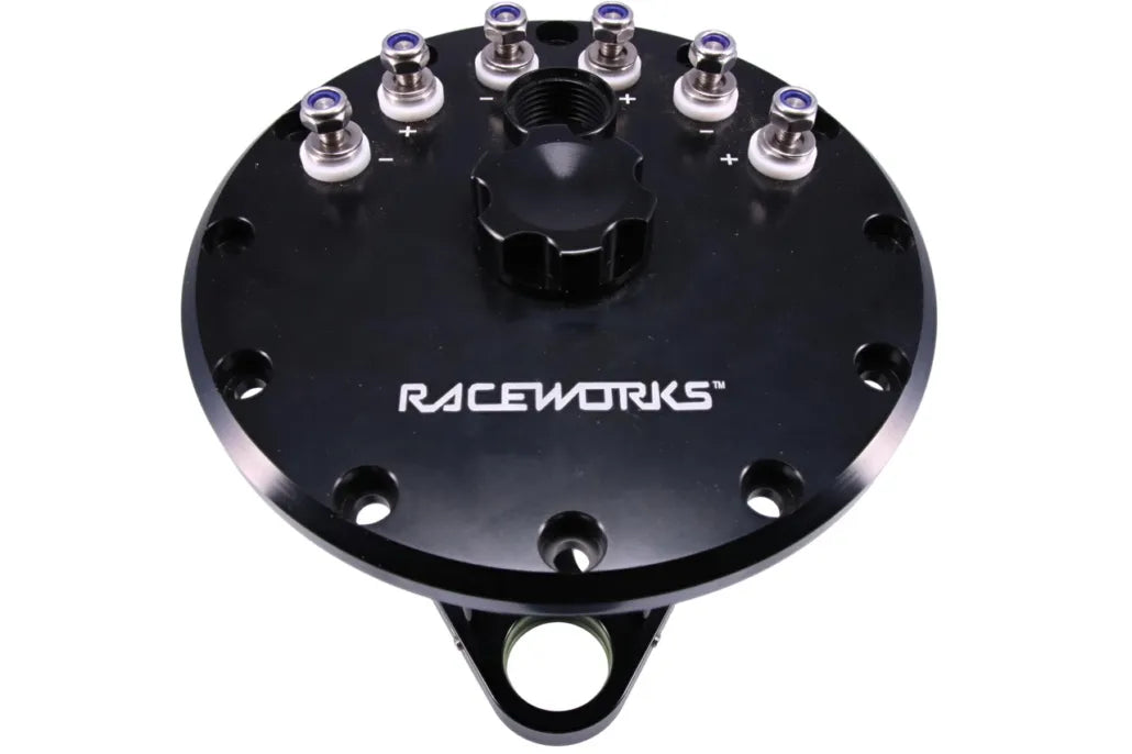Raceworks Fuel Cell Single/Twin/Triple Fuel Pump Hanger With Filler