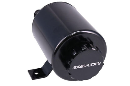 Raceworks Round Power Steering Reservoir – Black