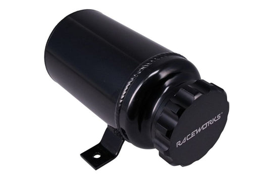 Raceworks Round Washer Bottle Tank With Pump 1L – Black