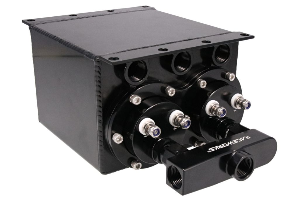 Raceworks 2.5L Twin 044 Undercar Surge Tank – Black