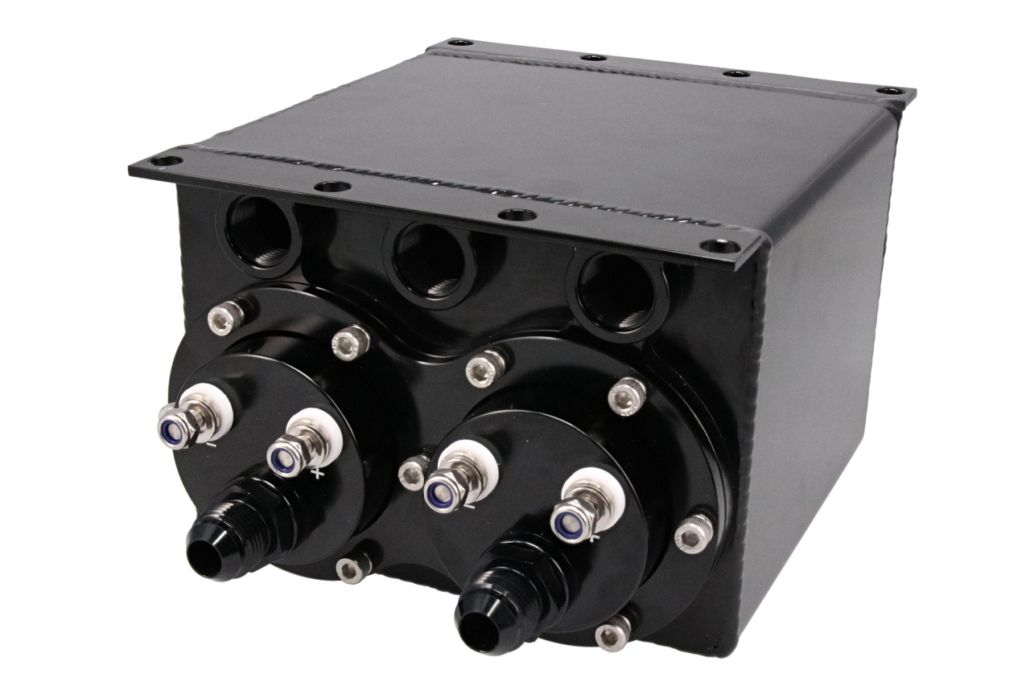 Raceworks 2.5L Twin 044 Undercar Surge Tank – Black