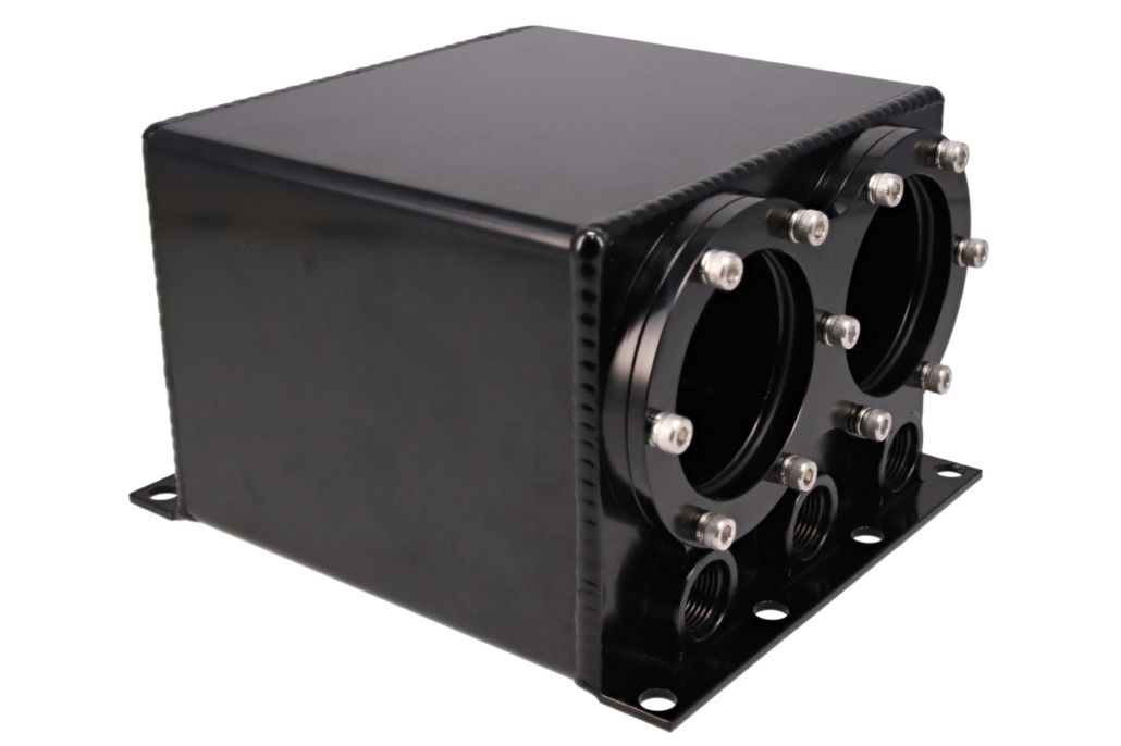 Raceworks 2.5L Twin 044 Undercar Surge Tank – Black
