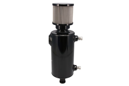 Raceworks Round Catch Can AN-12 External Breather 1L – Black