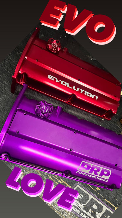 PRP Billet Cam Cover Kit - Mitsubishi Evo 1-3 4G63