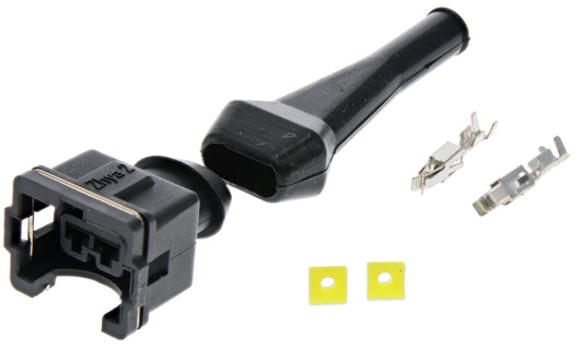 RACEWORKS Bosch Slimline 2-Pin Connector and Terminal Set