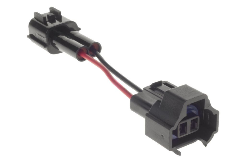Raceworks Injector Adapter – Denso Injector – Suits Nissan JECS Harness (Wired)