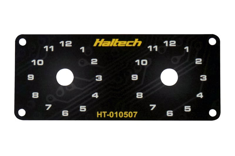 Haltech - Dual Switch Panel Only