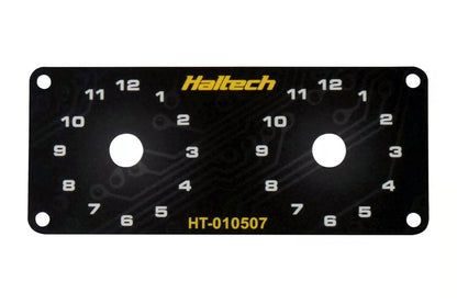 Haltech - Dual Switch Panel Only