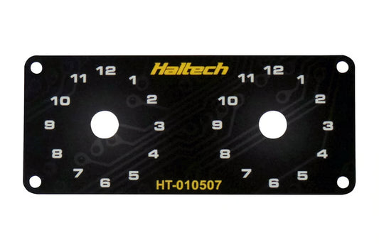 Haltech - Dual Switch Panel Only