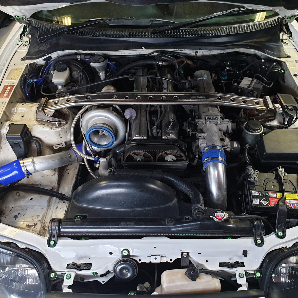 PRP Engine Bay Dress Up Washer Kit - Toyota Supra JZA80