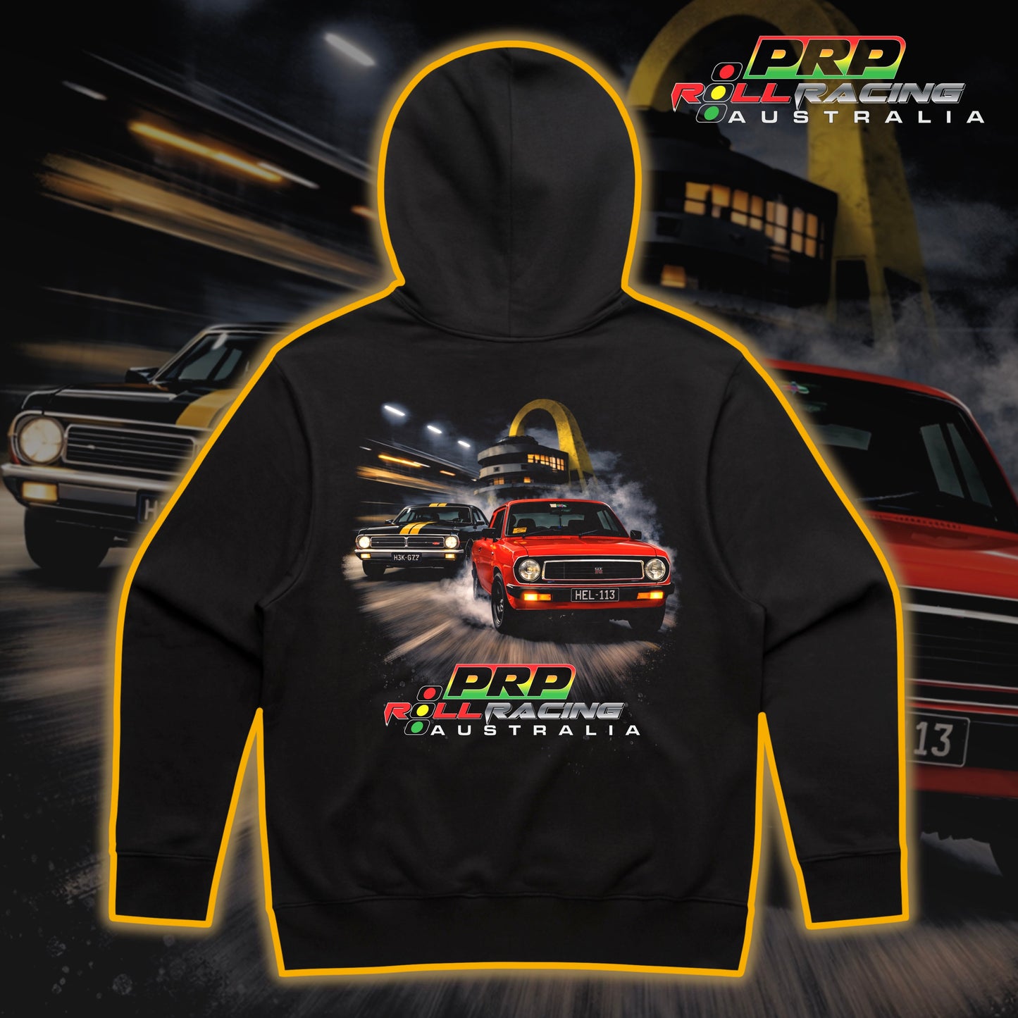 PRP Roll Racing Black Hoodie