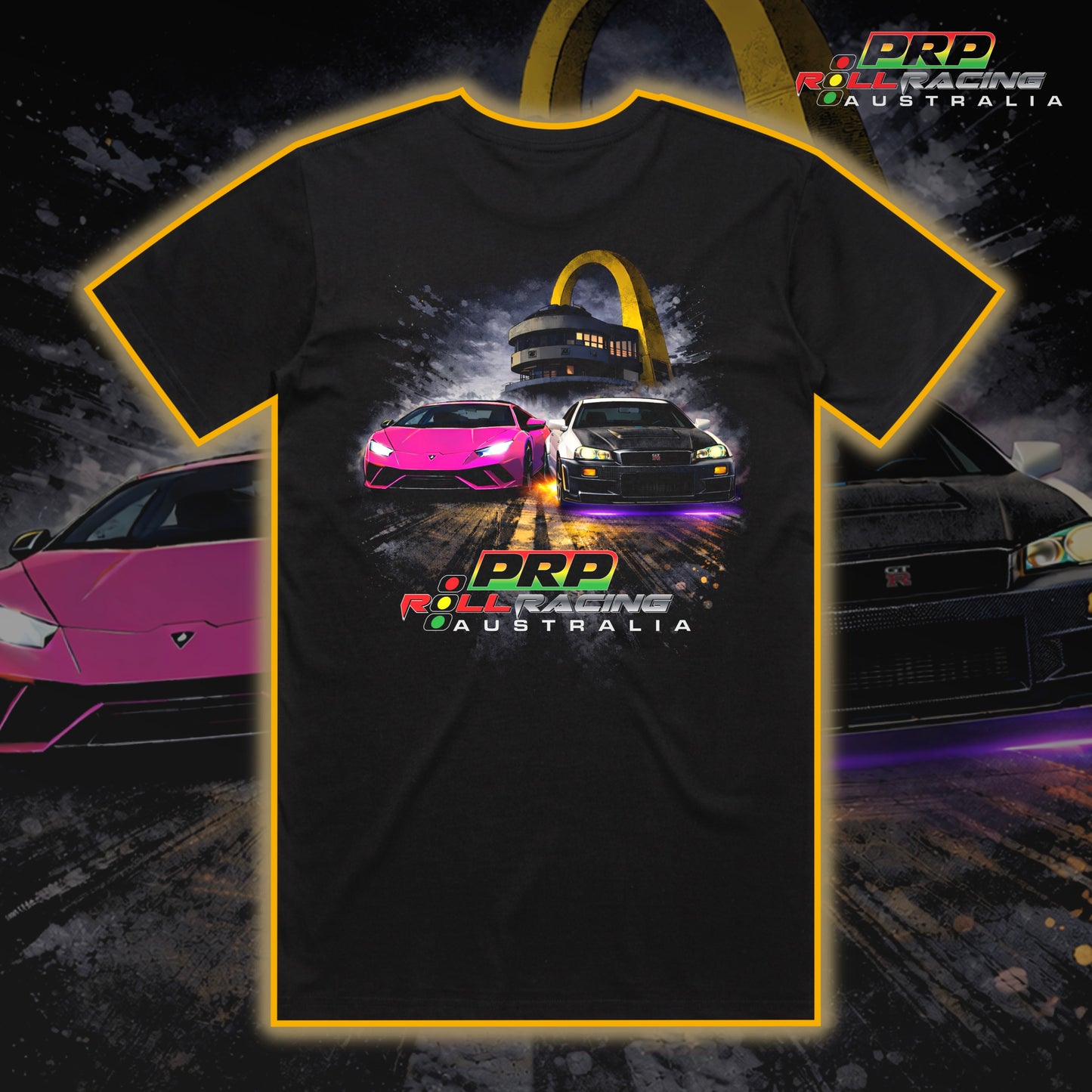 PRP Roll Racing AWD Black Shirt