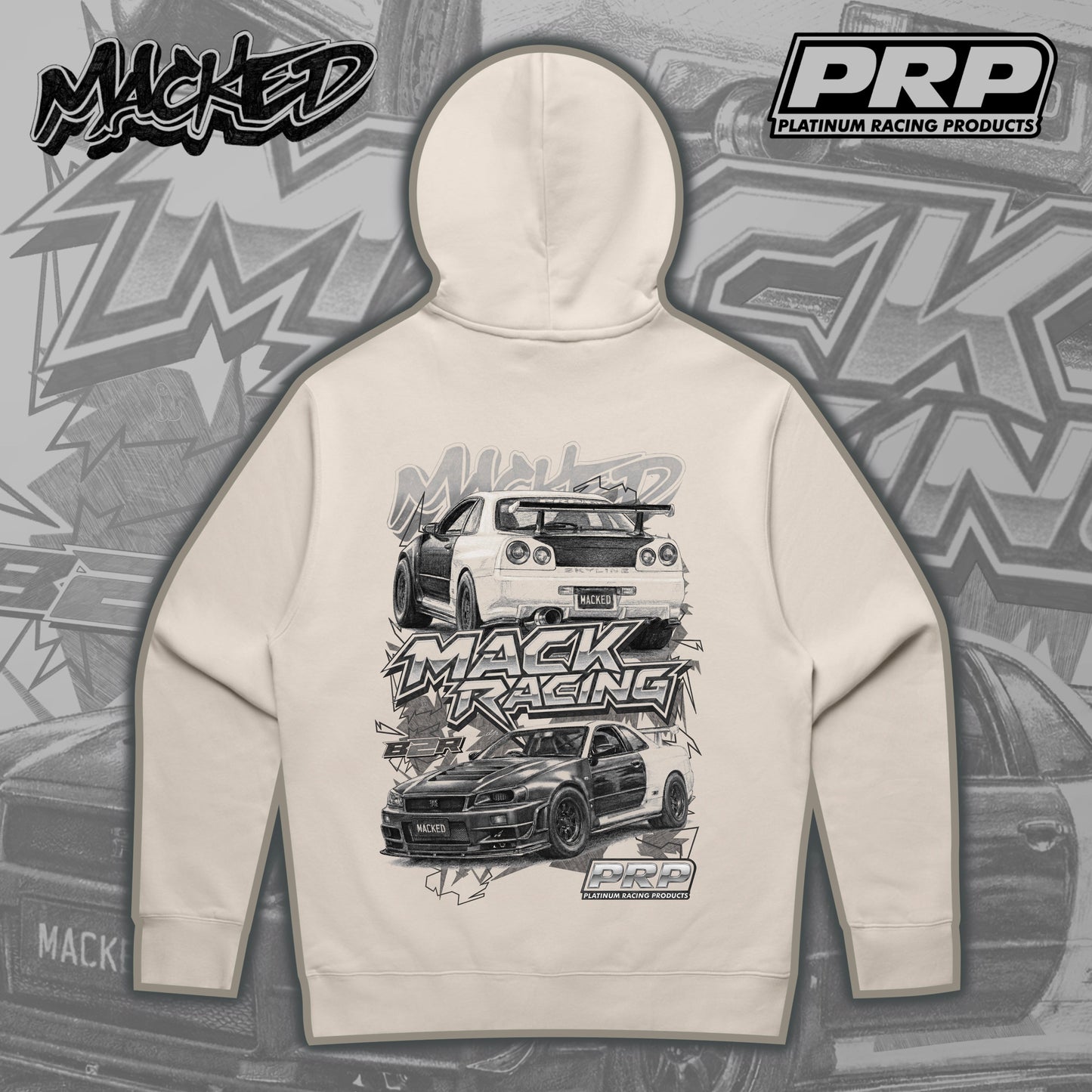 MACKED - PRP Sketch Series Hoodie