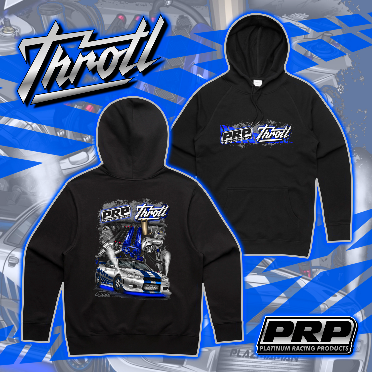 PRP Throtl R34 GT-R Hoodie