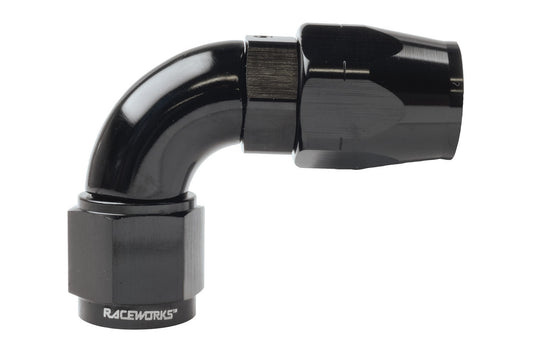 Raceworks  "AN" 90 degree 100 Series Cutter Hose End