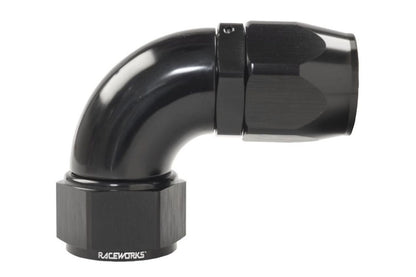Raceworks  "AN" 90 degree 100 Series Cutter Hose End